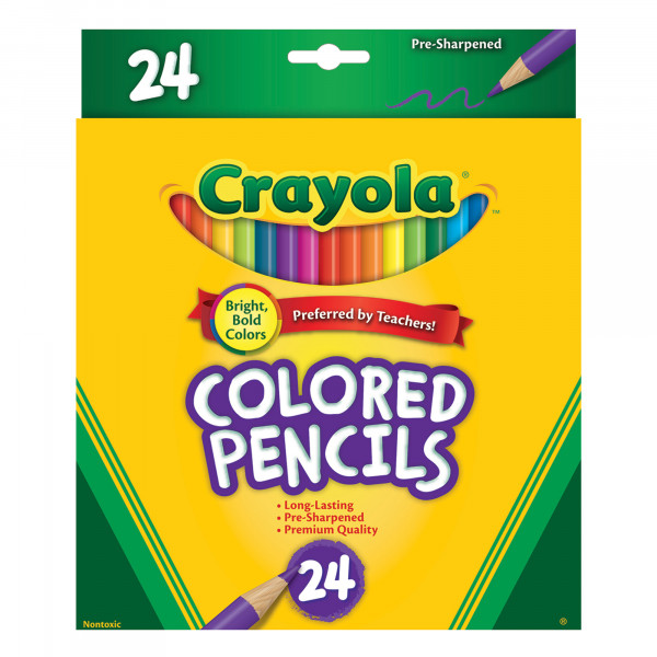 Crayola Coloured Pencils 24pack