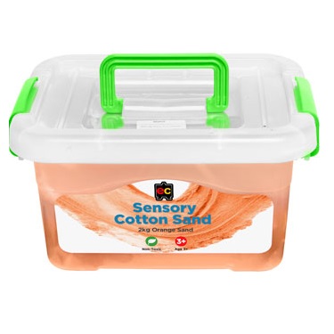 Sensory Cotton Sand - 2kg - Orange