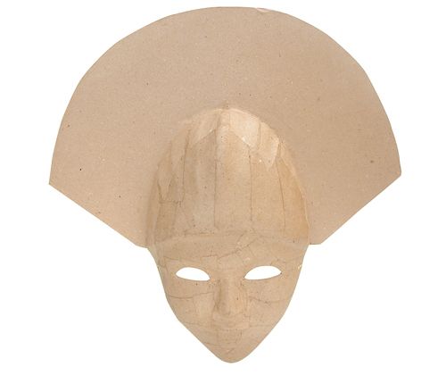 Paper Mache Headdress Mask
