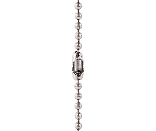 Ball Chain with Clasp 2mm x 67cm 10’s Silver