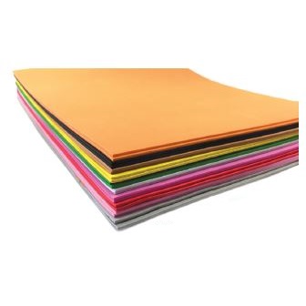 Foam Sheets Assorted Colours 20pk A3