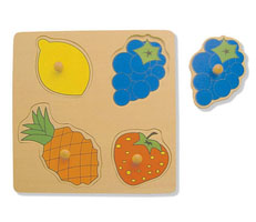 Fruit Large Knob Puzzle