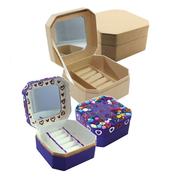 Paper Mache Jewellery Box