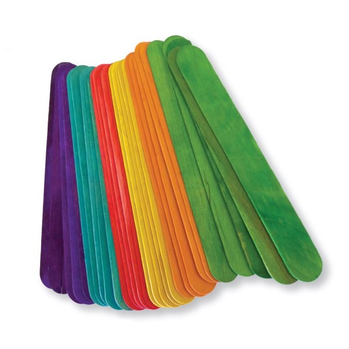 Jumbo Popsticks Coloured