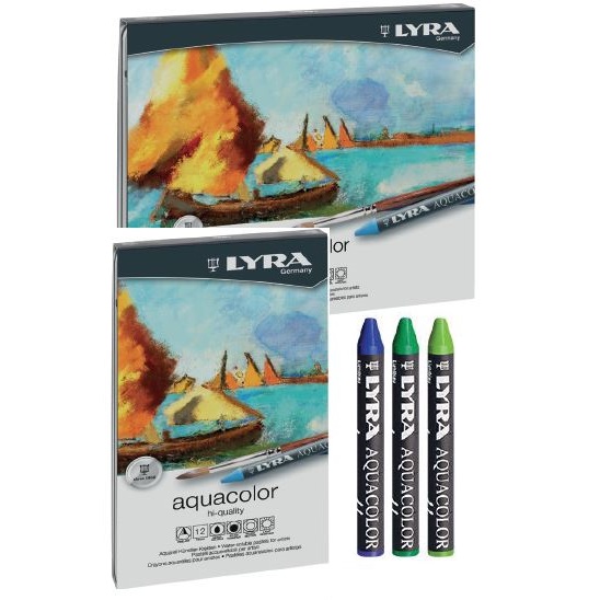 Lyra Aquacolour Crayons