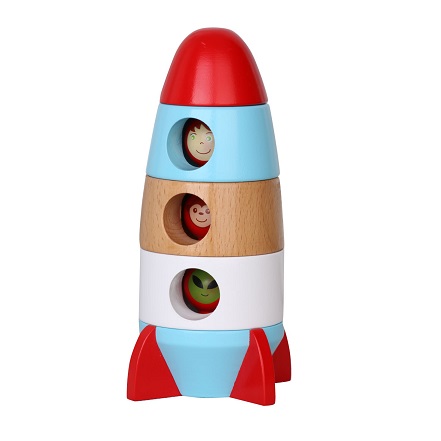 Discoveroo Magnetic Stacking Rocket