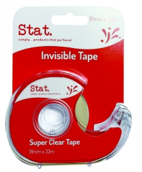 Invisible Tape with Dispenser 18mm X 33m