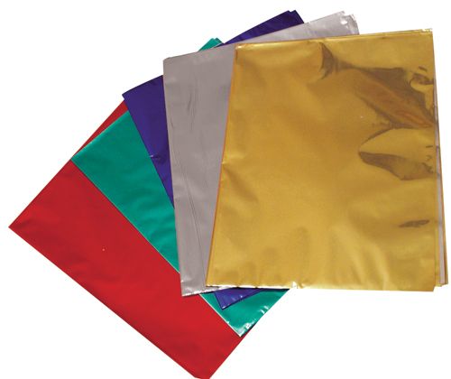 Metallic Cellophane 25 pack Assorted colours
