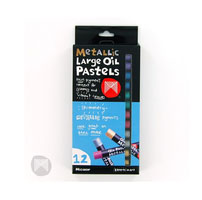 Oil Pastels Metallic 12pack