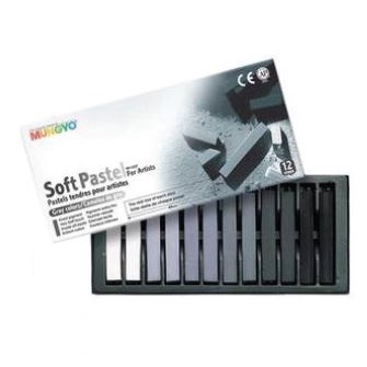 Mungyo Soft Grey Tones 12 pack