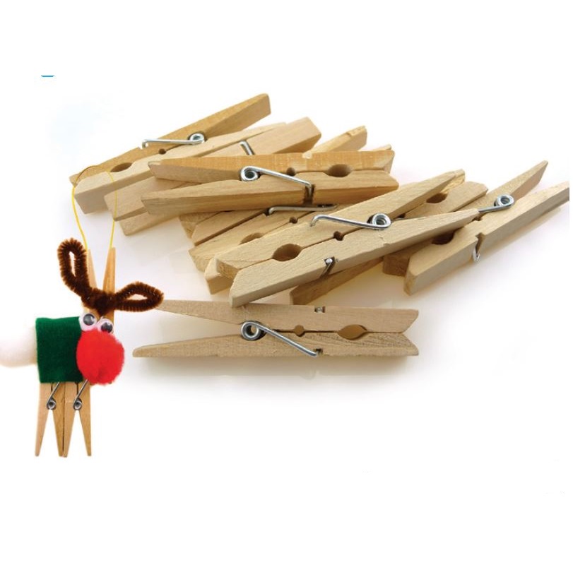 Pegs Wooden 50pack 72mm