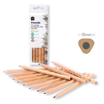 Jumbo Triangular Pencils HB