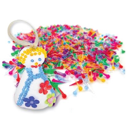 Plastic Pins assorted colours