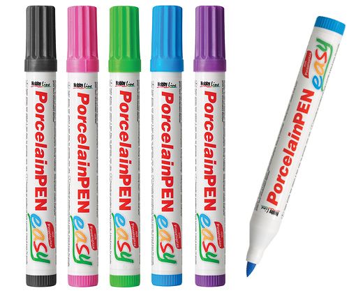 Porcelain Markers 5- Pastel Colours