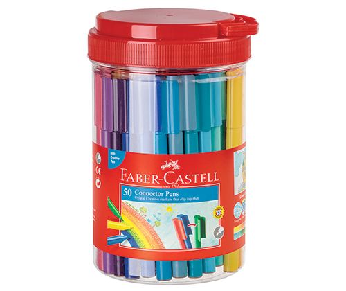 Faber Castell Connector Pens 50 Bucket