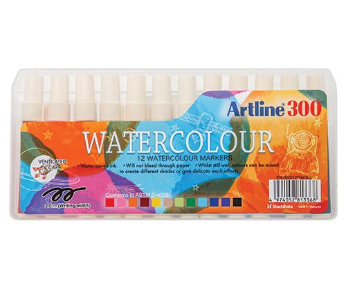 Artline Liquid Crayons 12 pack