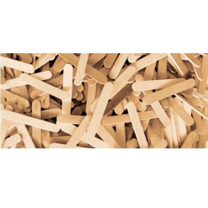 Mini Popsticks Natural 1000pack