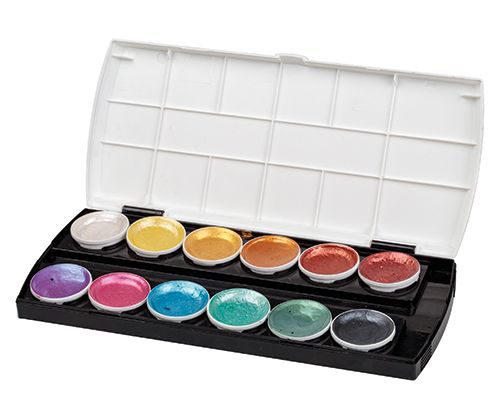 Primecolours Watercolours Pearlescent 12’s