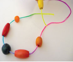 Rainbow String roll
