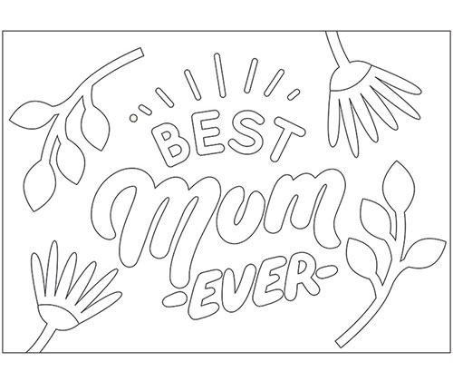 Sand Art Mother’s Day Sheet 20pack