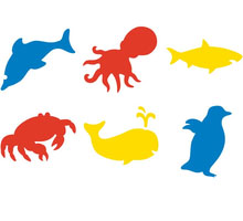 Stencils Sealife