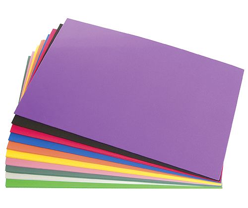 Foam Sheets Assorted Colours 20pk A3