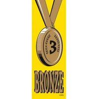Bronze 3 Vinyl Medal Ribbon
