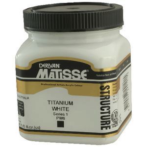 Matisse Structure Acrylic 250ml Titanium White