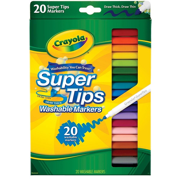 Crayola Super Tip Markers 20pack