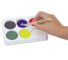Paint Block Set of 6 with Palette