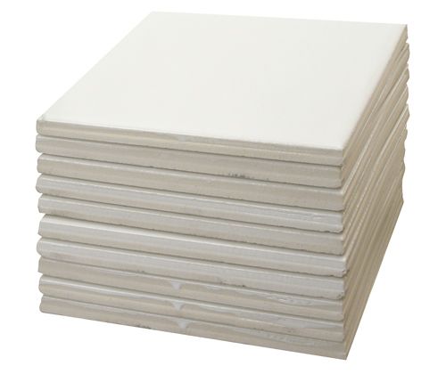 Glazed Tile 97mm 10’s White