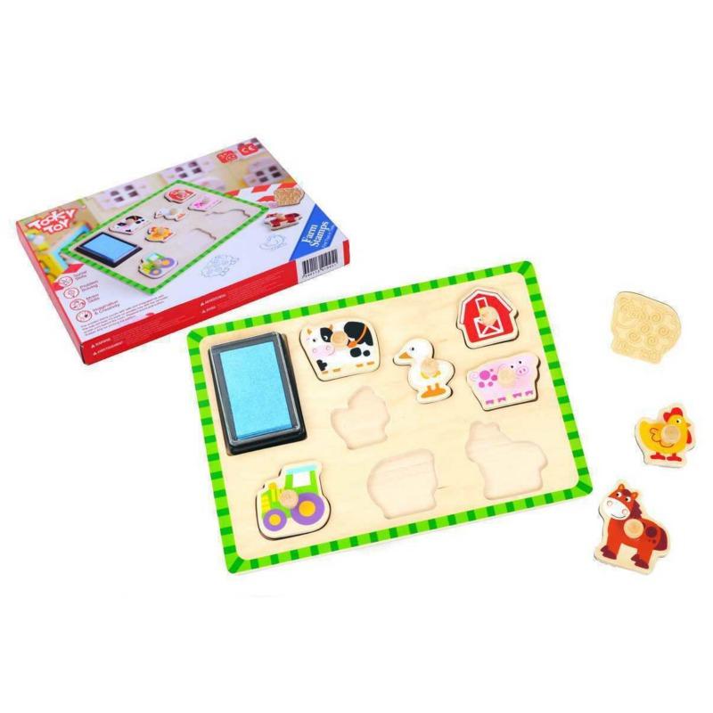 Kid's Farm Stamp Puzzle 