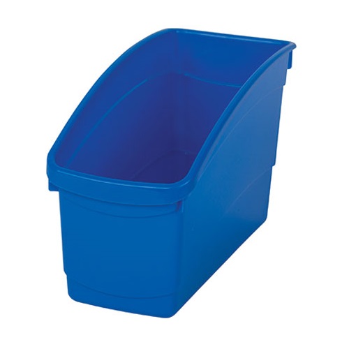 Book & Storage Tub 14.5 x 30 x 19cm Light Blue