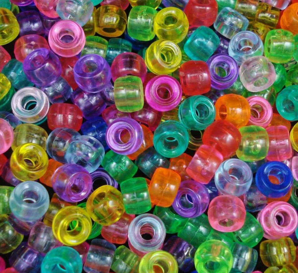 Jug Beads Transparent