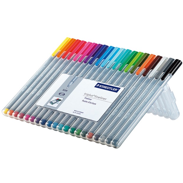 Triplus Fineliner 20 pack assorted colours