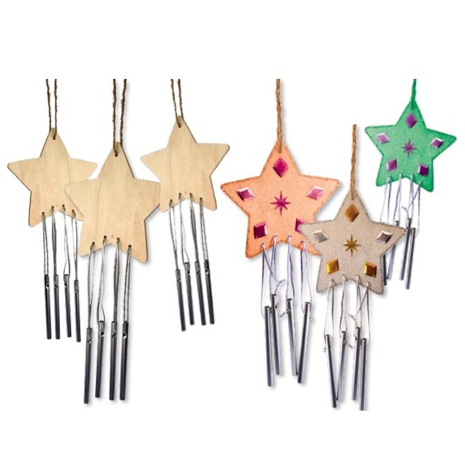 Star Wind Chime 10 pack