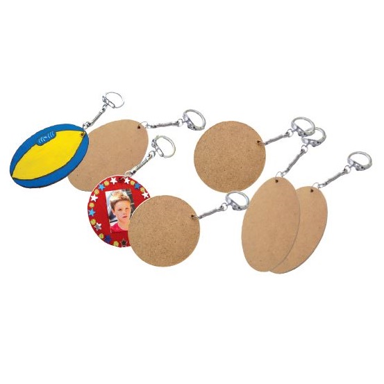 Wooden Key Tags 30 pack