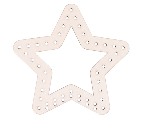 Wooden Weaving Star 10pack