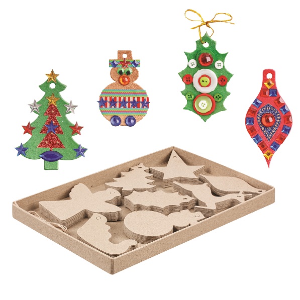 Paper Mache Christmas 80pack