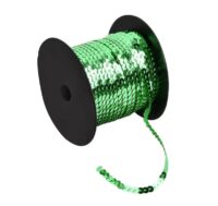 string sequins green