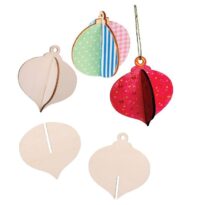 3D WOODEN BAUBLES