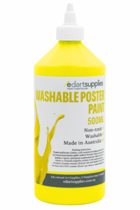 Washable Poster Paint500mlyellow