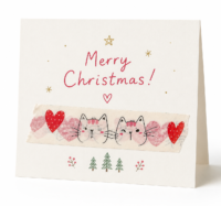 washitape cardxmas
