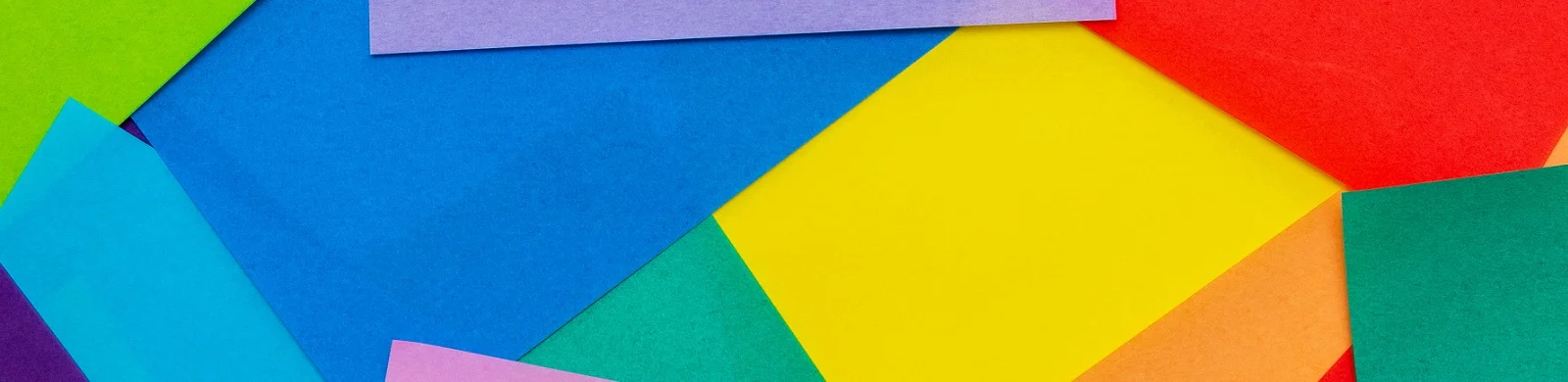 Coloured paper range - bright assorted paper for art and craft projects